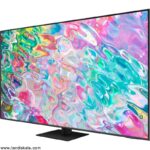 نمای راست تلویزیون 75 اینچ سامسونگ مدل Q70B