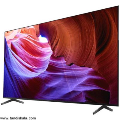 نمای راست تلویزیون سونی 55 اینچ مدل X85K