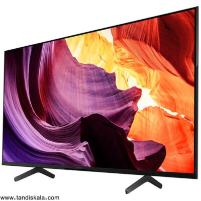 نمای راست تلویزیون سونی 65 اینچ مدل X80K